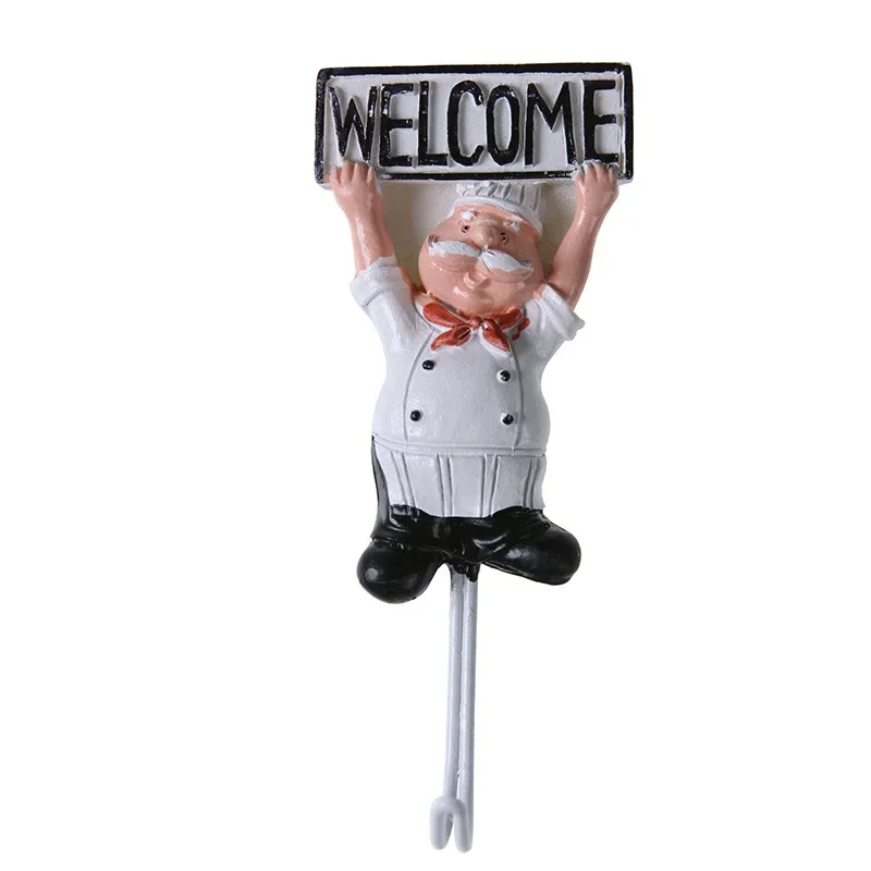 Cute Cartoon Chef Shape Decora - Towel Bar Stainless recension och pris