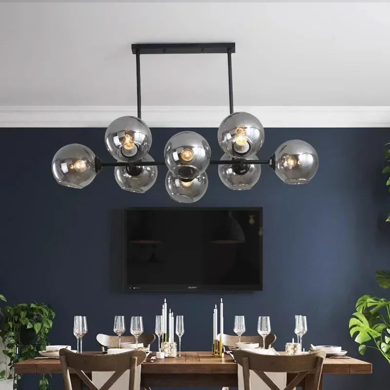 Grey Glass LED Pendant Lights  - Home Of The Year Bathroom recension och pris