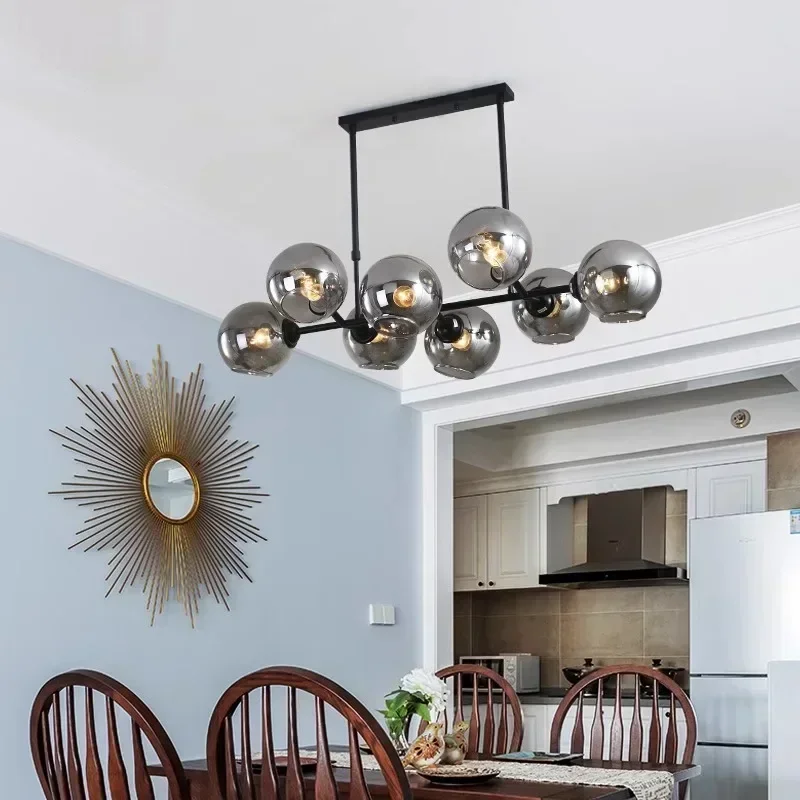 Grey Glass LED Pendant Lights  - Home Of The Year Bathroom recension och pris