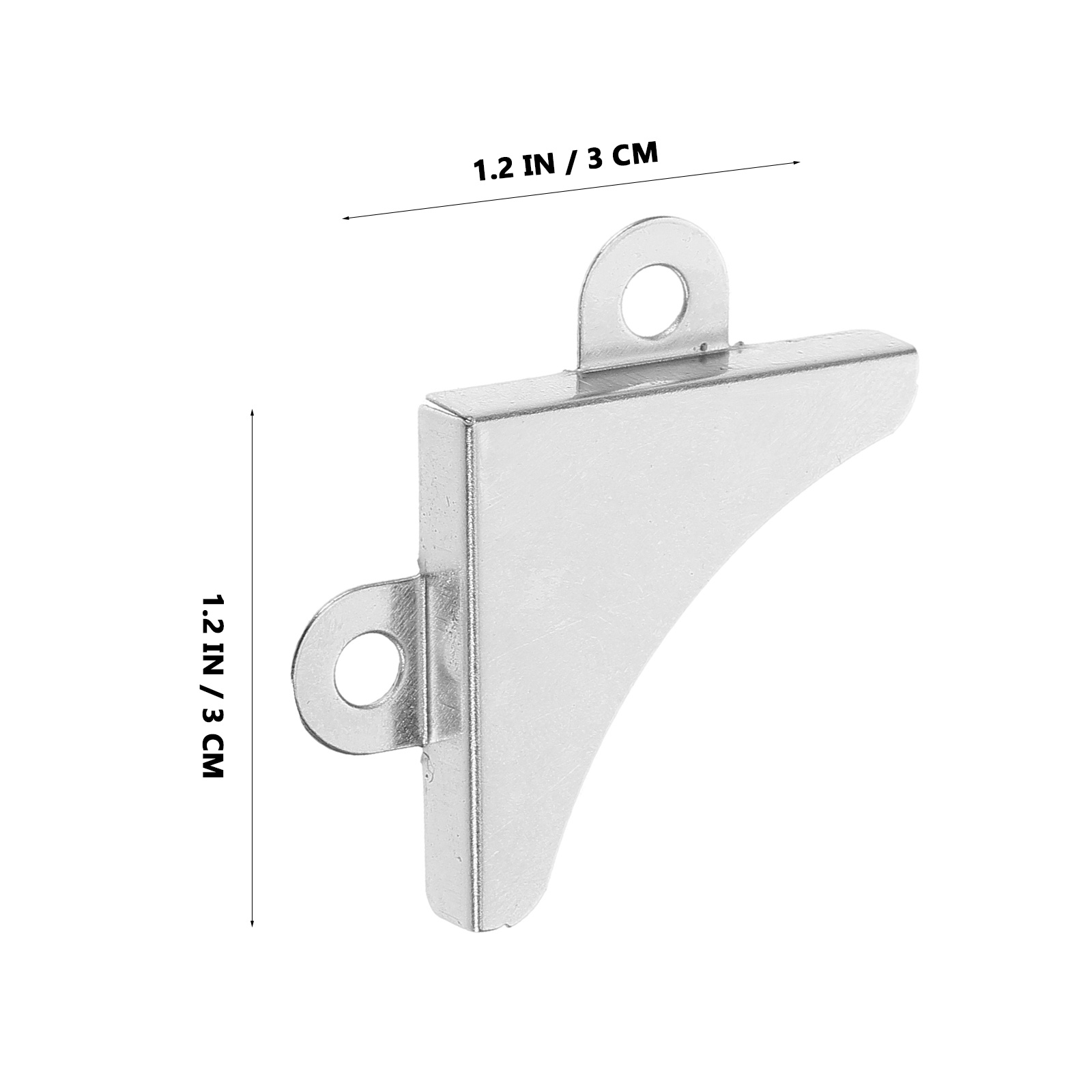 50Pcs Metal L Shape Corner Bra - Home Bathroom Glass recension och pris