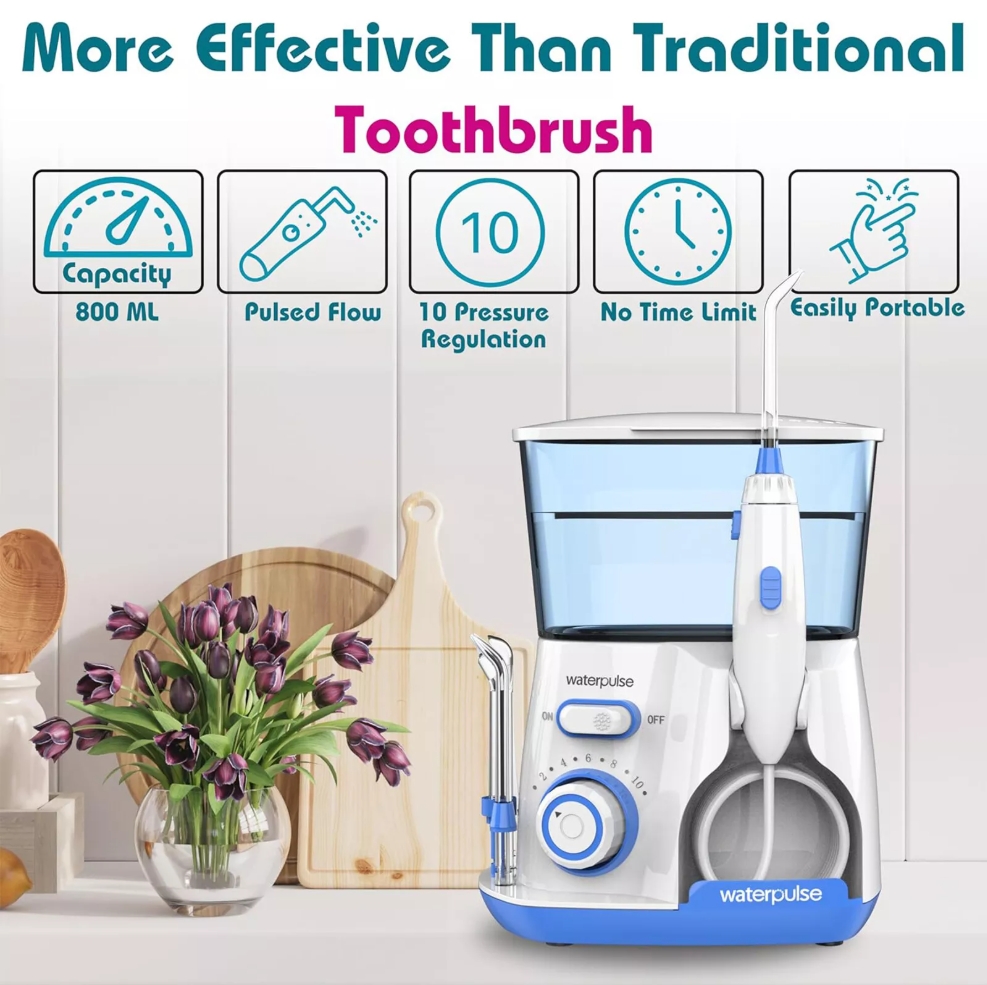 Waterpulse V300 800ml Electric - Home Bathroom Cleaning Machine recension och pris