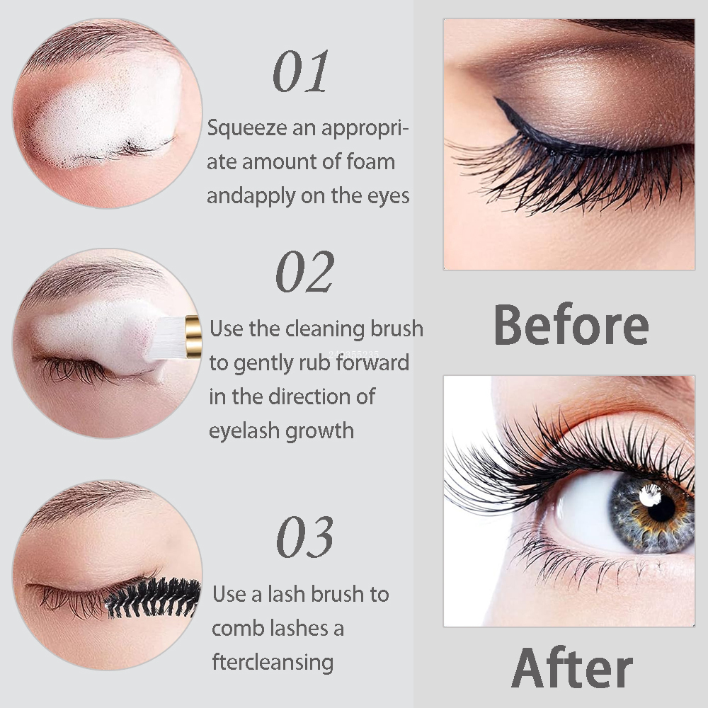 40Pcs/Set Grafting Eyelash Cle - Soap Dispenser Pump recension och pris
