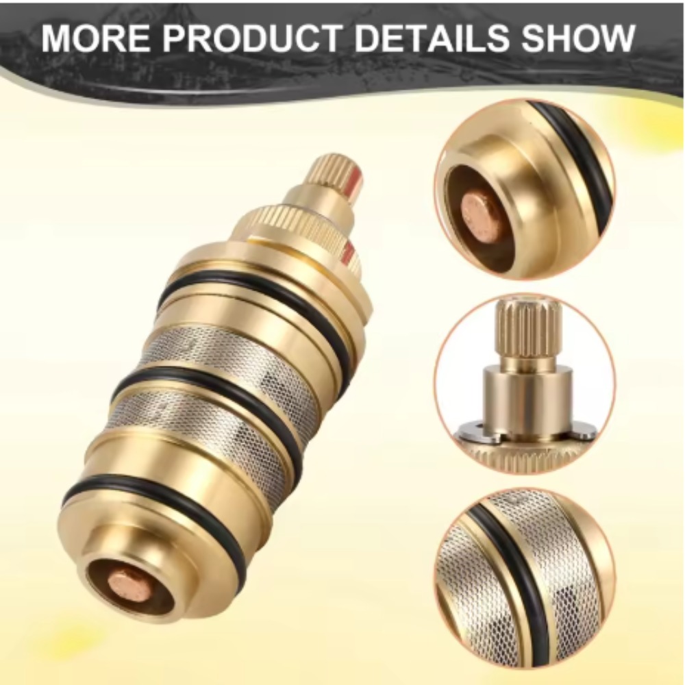 Brass Shower Thermostatic Cart - Home Bathroom Repair recension och pris