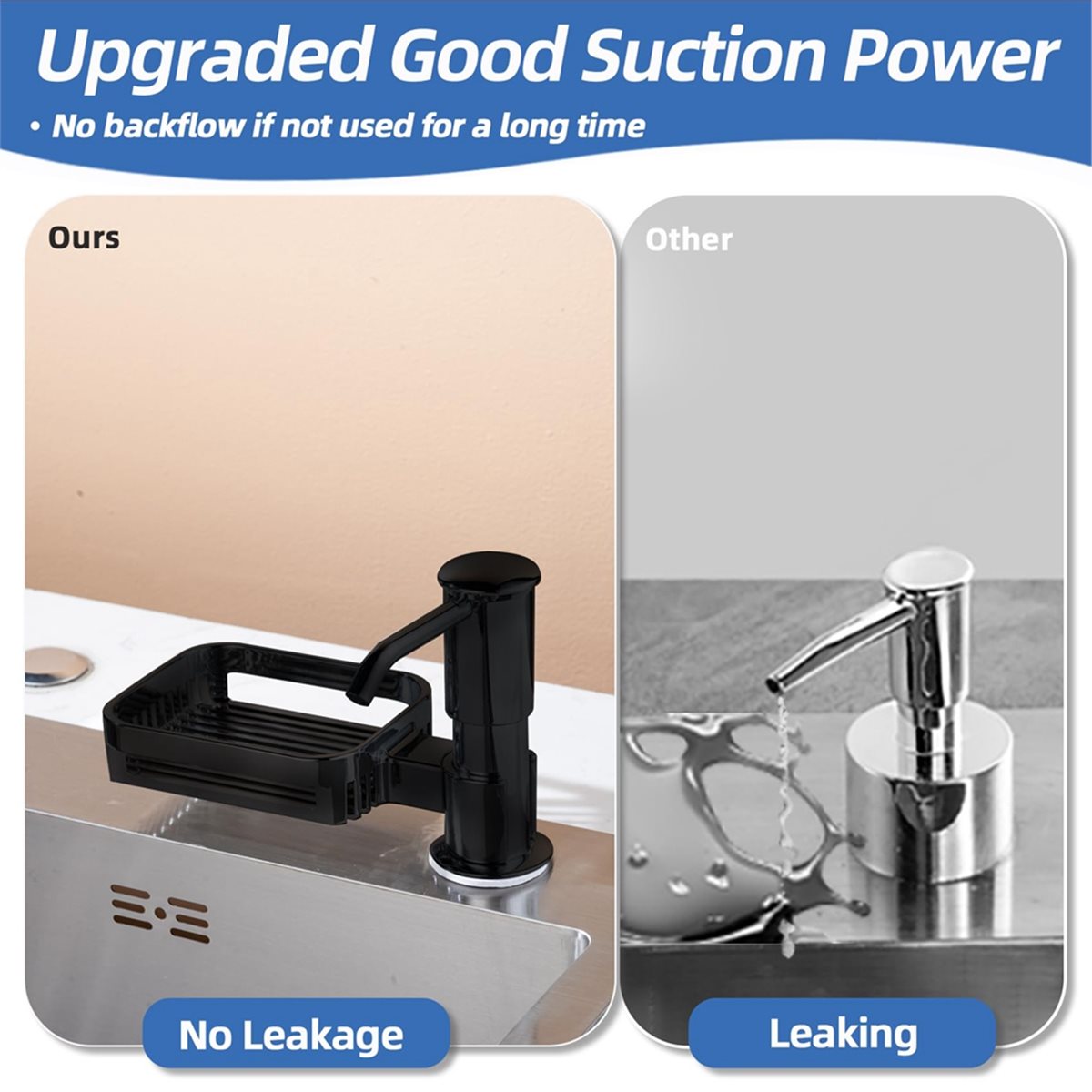 (A02R] Wonrefact Stainless Ste - Soap Dispenser Pump recension och pris