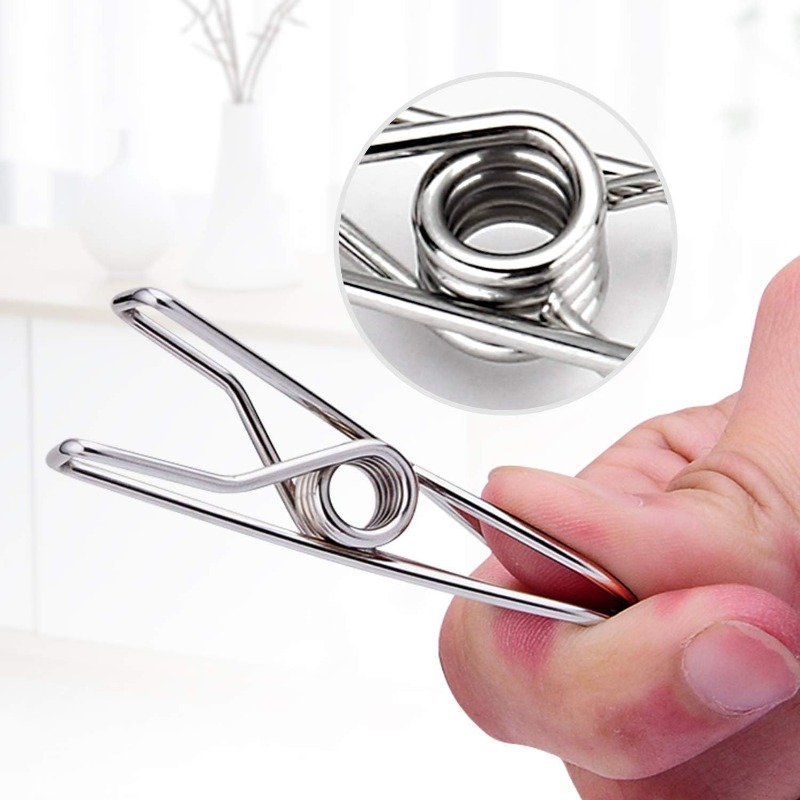 10/50PCS Stainless Steel Clips - Towel Bar Stainless recension och pris
