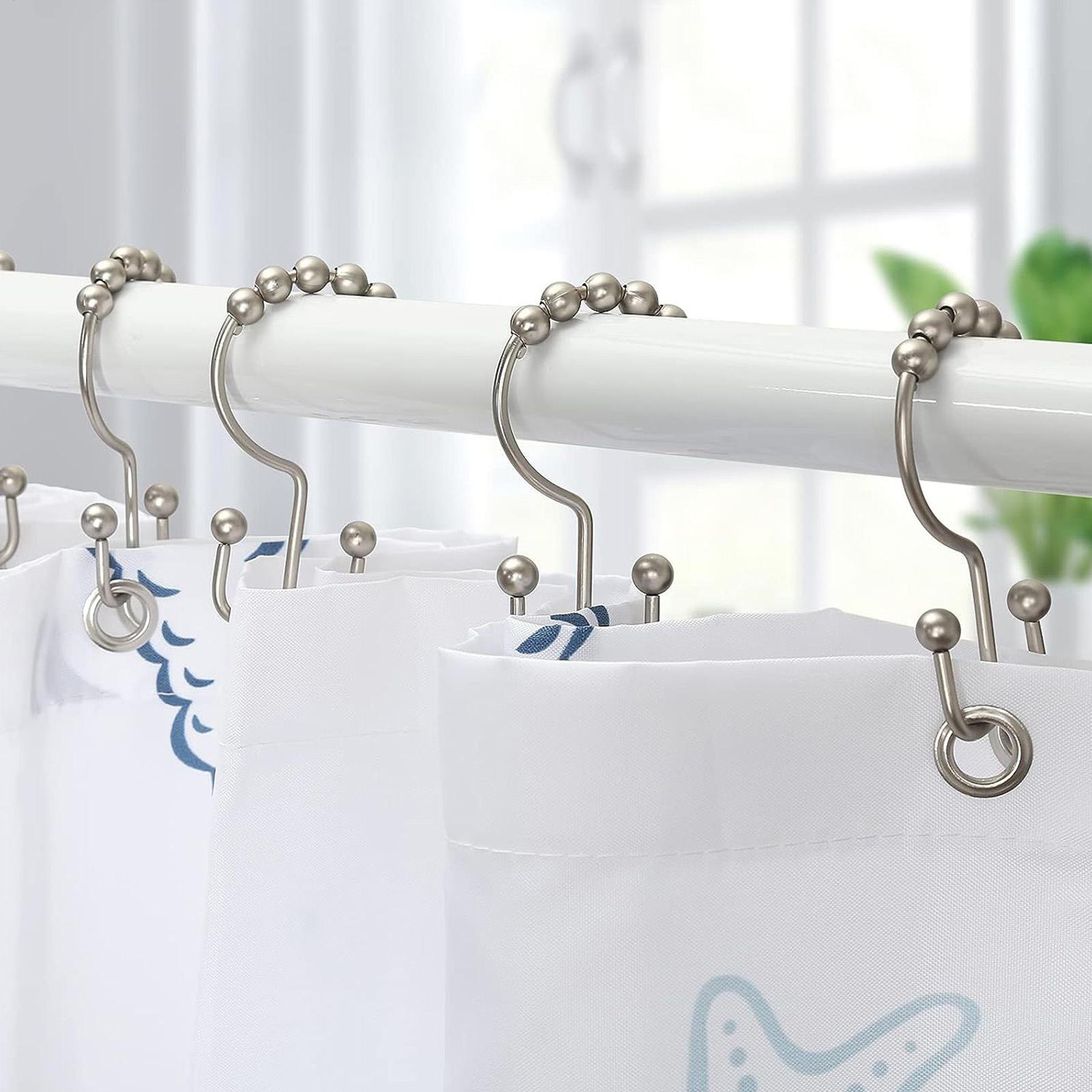 Shower Liner Hooks 12 Pieces D - Home Bathroom Window recension och pris