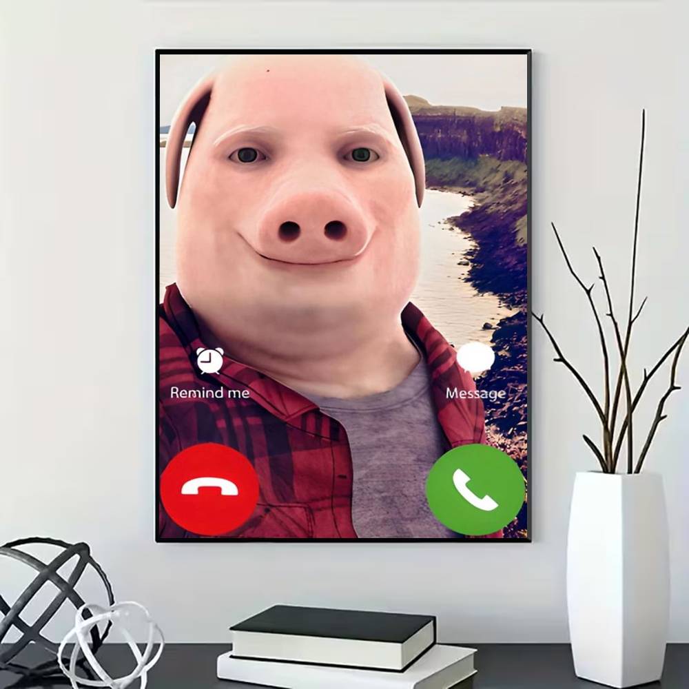 John Pork is Calling Poster fo - Home Bathroom Called recension och pris