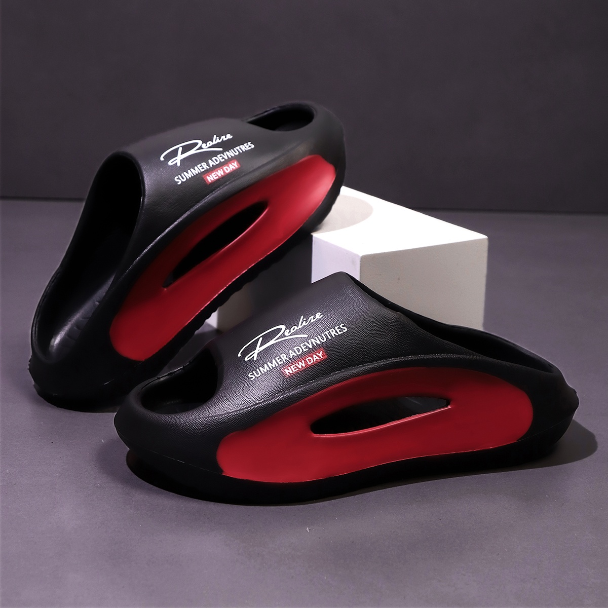 Men'S Casual Slip-On Sandals - - Home Bathroom Products recension och pris