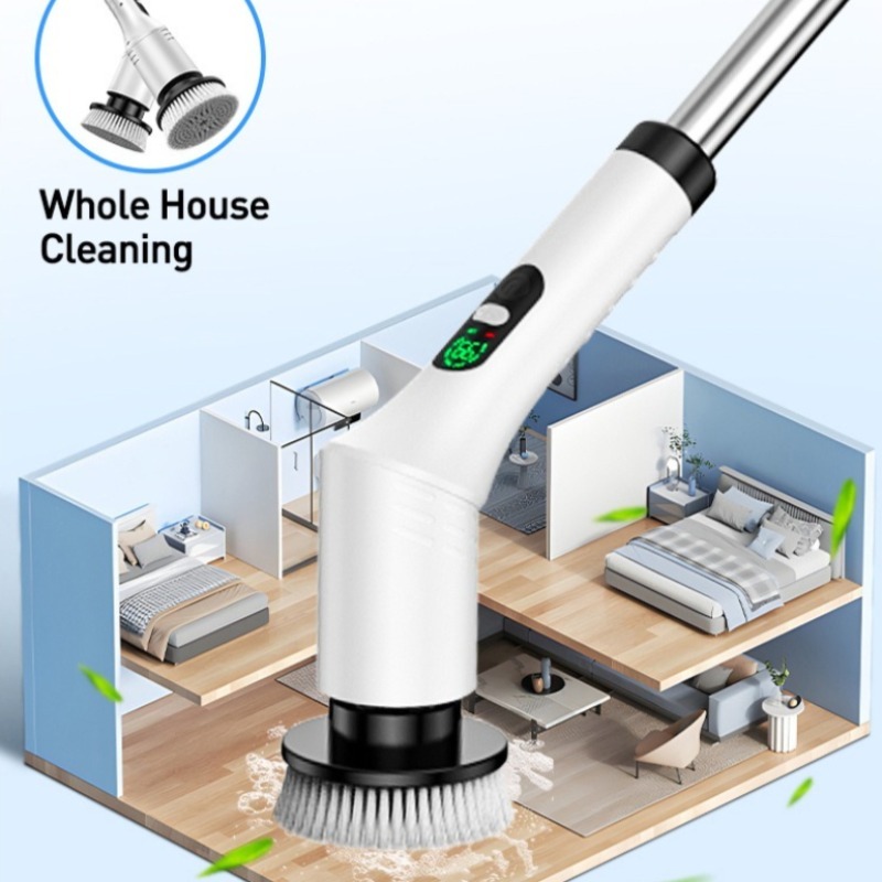 Electric Spin Scrubber 9 in 1  - Home Bathroom Products recension och pris