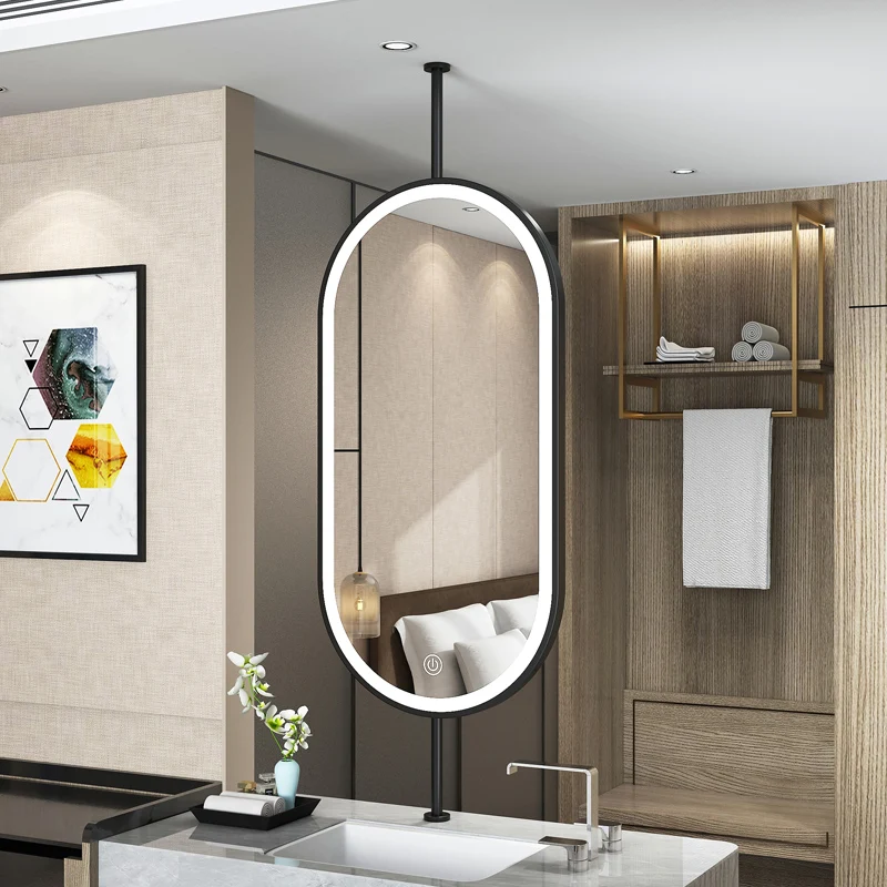 Size60x90cm Ceiling Oval Hangi - Home Bathroom Glass recension och pris