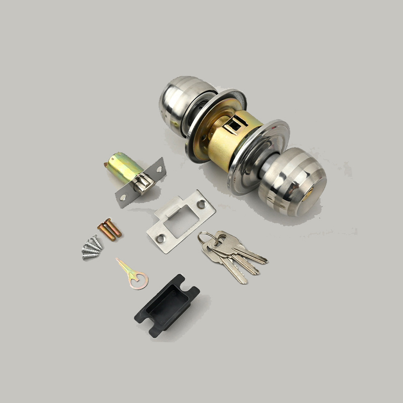 Stainless Steel Golden Round B - Home Bathroom Lock recension och pris
