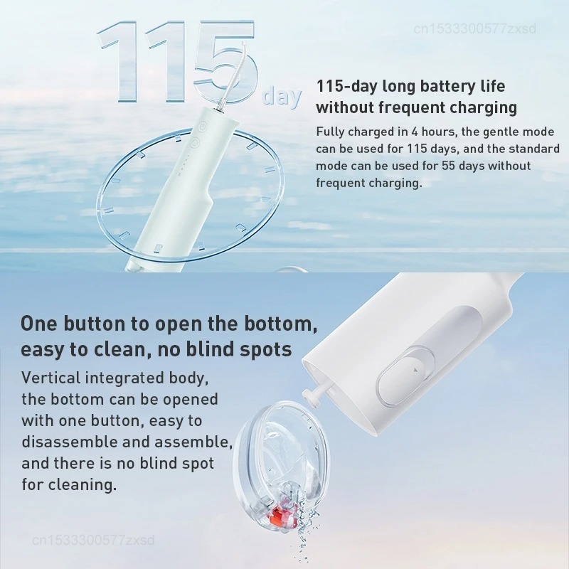 XIAOMI MIJIA Portable Oral Irr - Home Bathroom Cleaning Machine recension och pris