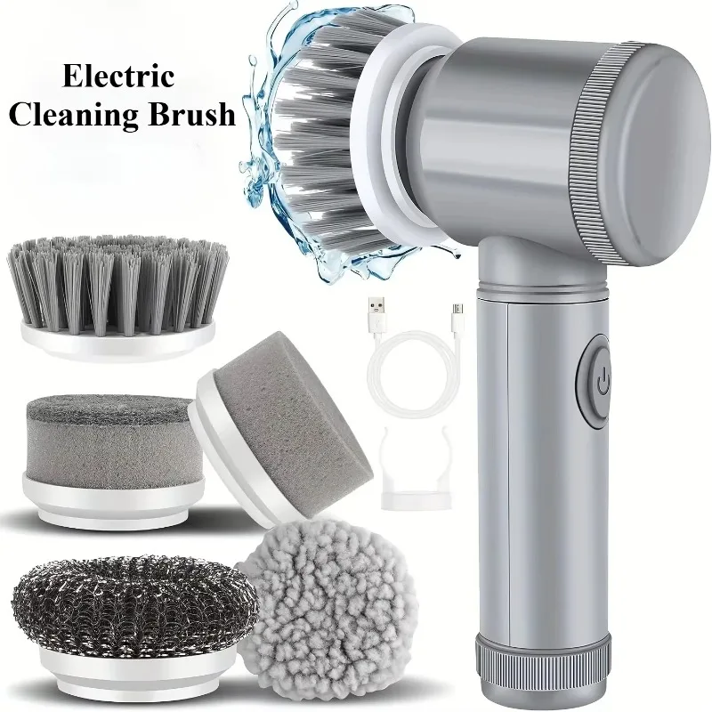 New Cordless Spin Scrubber Ele - Home Bathroom Products recension och pris