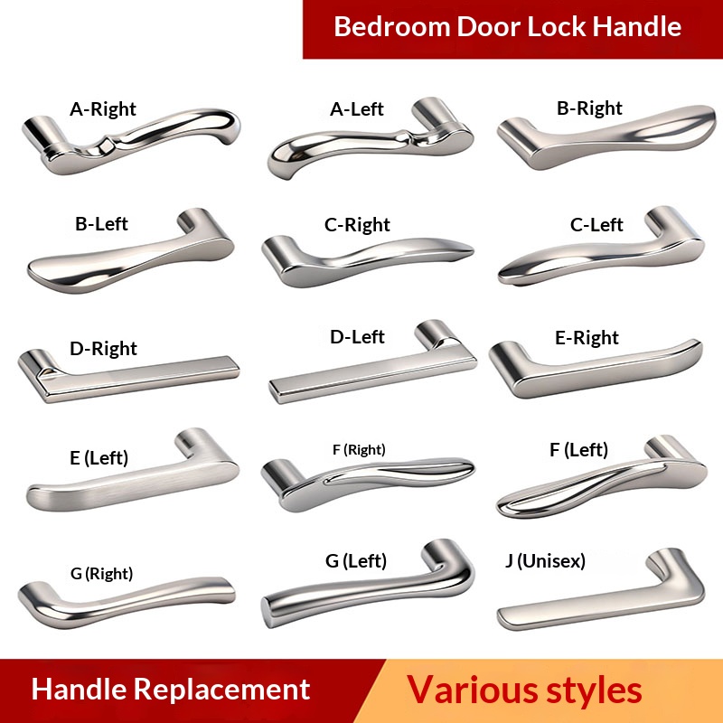 General-Purpose Door Handle fo - Home Bathroom Lock recension och pris