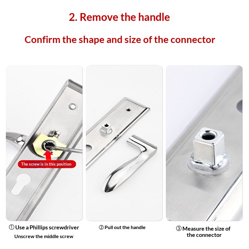 General-Purpose Door Handle fo - Home Bathroom Lock recension och pris
